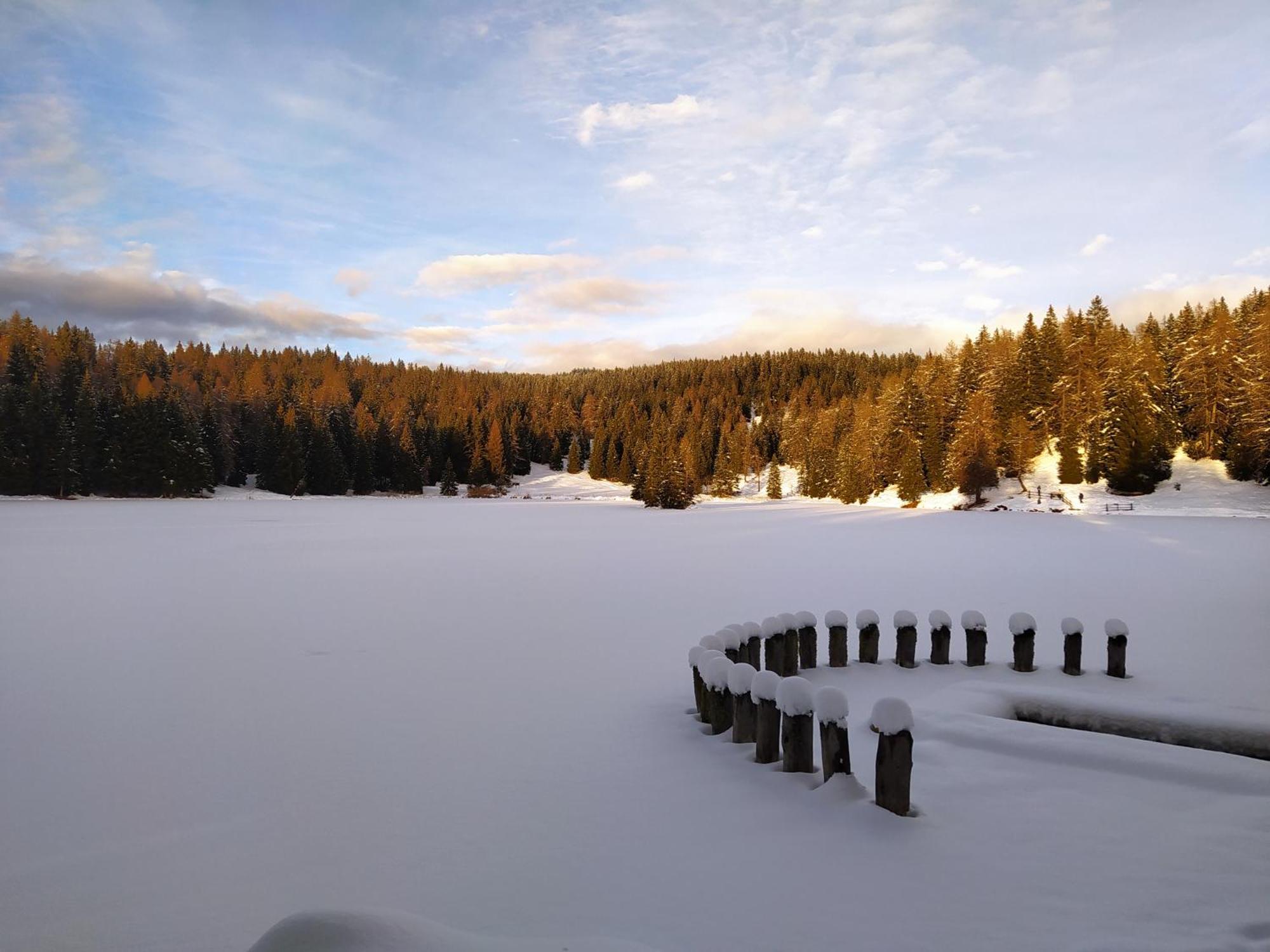 Casa Zucol Lägenhet Sarnonico Exteriör bild
