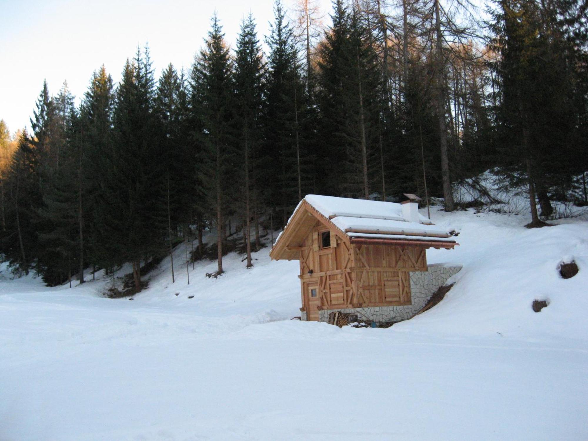 Casa Zucol Lägenhet Sarnonico Exteriör bild