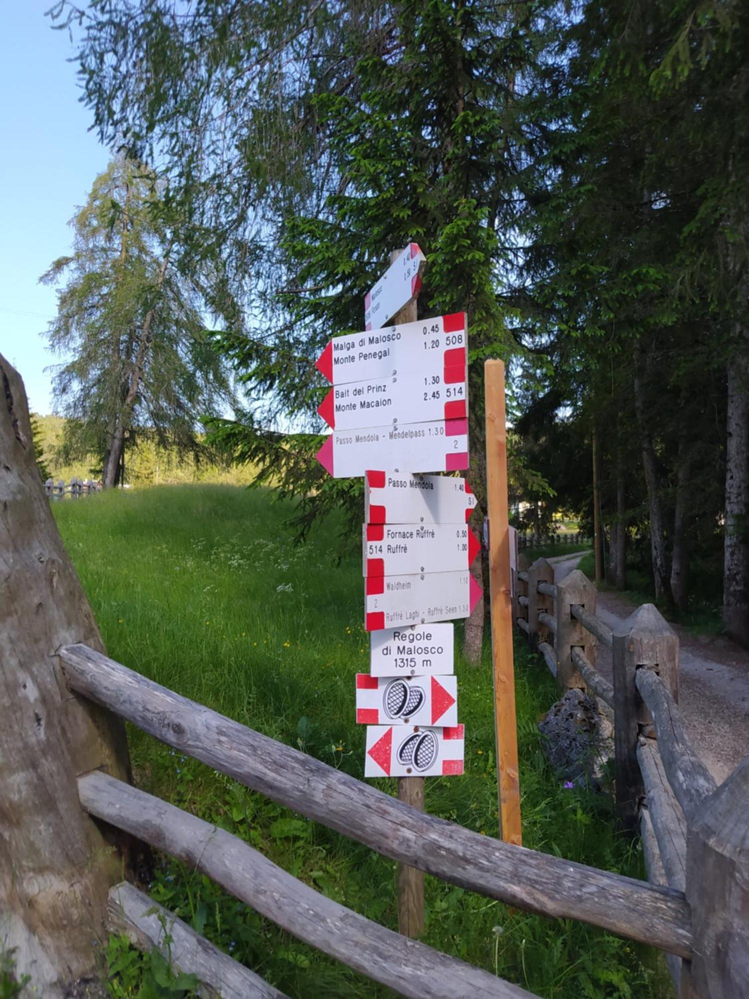 Casa Zucol Lägenhet Sarnonico Exteriör bild
